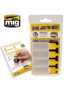   AMMO - Spare Jars For Mixes (4 X 17Ml Jars With Agitator And Dosifier)