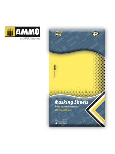 AMMO - Masking Sheets (X5 Sheets, 280Mm X 195Mm, Adhesive)