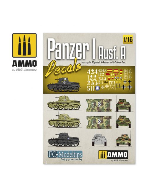 AMMO - 1/16 Panzer I Ausf. A Decals