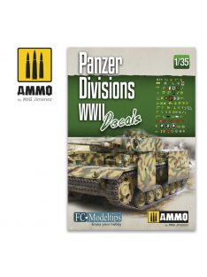 AMMO by MIG Jimenez - Panzer Divisions WWII Decals 1/35  