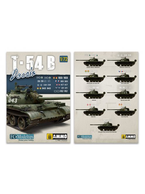 AMMO - 1/72 T-54B Decals