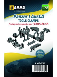 AMMO by MIG Jimenez - 1/35 Panzer I Ausf.A Tools Clamps