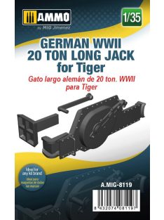   AMMO by MIG Jimenez - 1/35 German WWII 20 ton Long Jack for Tiger