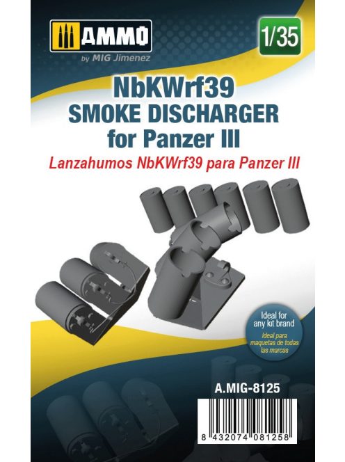 AMMO by MIG Jimenez - 1/35 NbKWrf39 Smoke Discharged for Panzer III