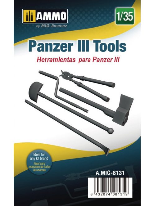 AMMO by MIG Jimenez - 1/35 Panzer III Tools