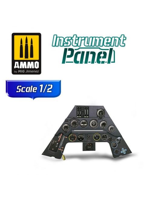 AMMO by MIG Jimenez - Focke Wulf FW 190 A-3 - Instrument Panel 1/2 Scale 