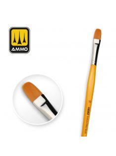   AMMO by MIG Jimenez - 10 Synthetic Filbert Brush with T-Handle