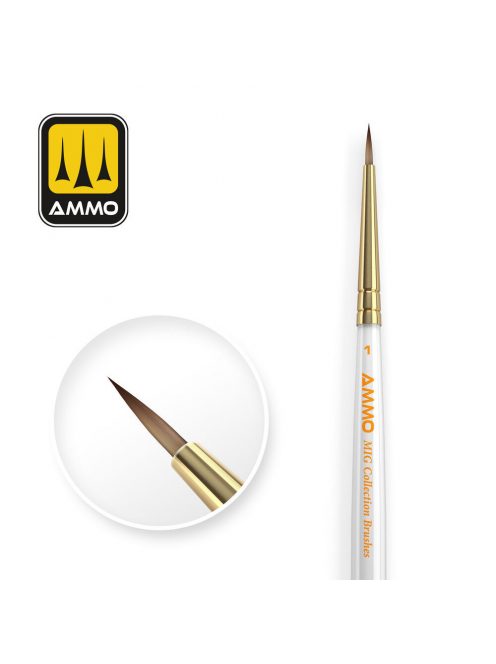 AMMO by MIG Jimenez - AMMO MIG Collection Brushes Conical Ø1