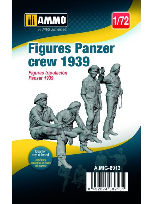 AMMO by MIG Jimenez - 1/72 Figures Panzer crew 1939