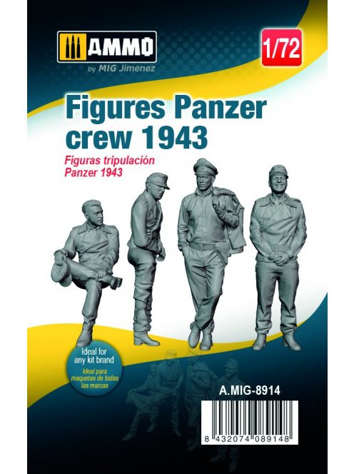 AMMO by MIG Jimenez - 1/72 Figures Panzer crew 1943