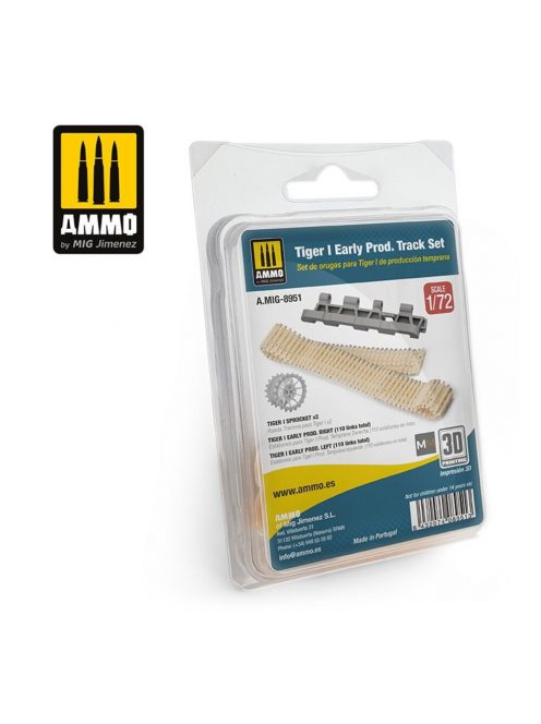 AMMO by MIG Jimenez - 1/72 Tiger I Early Production Tracks Set