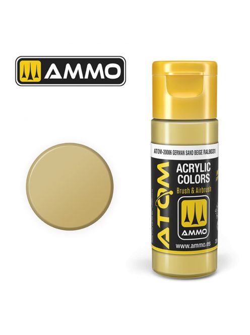 AMMO - ATOM COLOR German Sand Beige RAL 8031