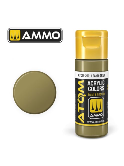 AMMO - ATOM COLOR Sand Grey