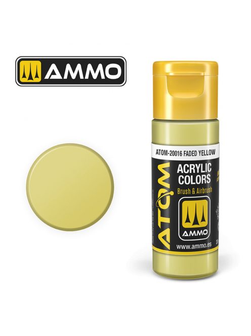 AMMO - ATOM COLOR Faded Yellow