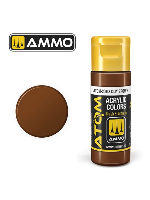 AMMO - ATOM COLOR Clay Brown