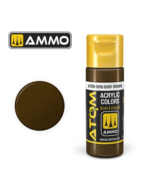 AMMO - ATOM COLOR Burnt Brown