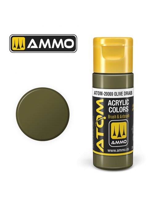 AMMO - ATOM COLOR Olive Drab