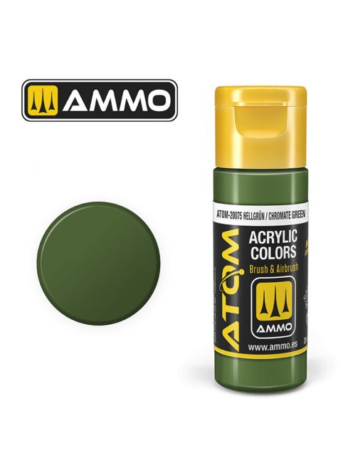 AMMO - ATOM COLOR Hellgrün / Chromate Green