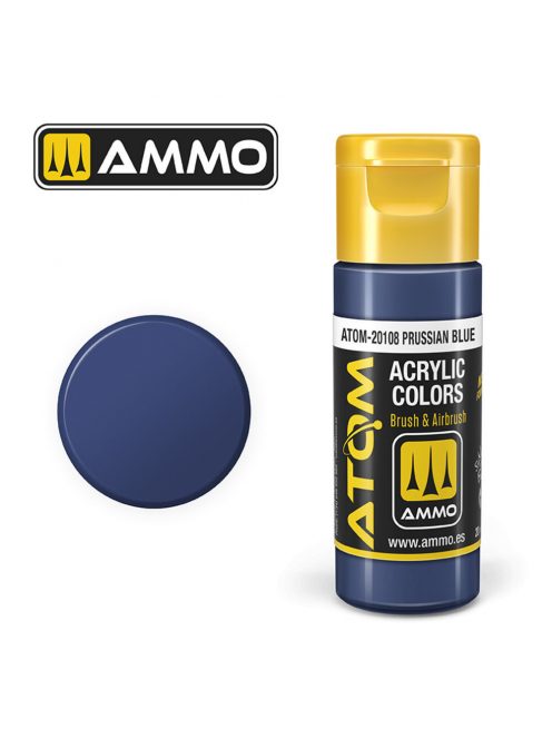 AMMO - ATOM COLOR Prussian Blue