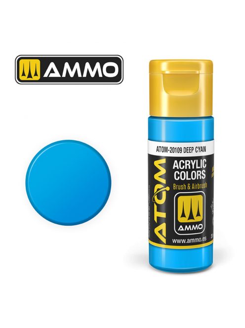 AMMO - ATOM COLOR Deep Cyan