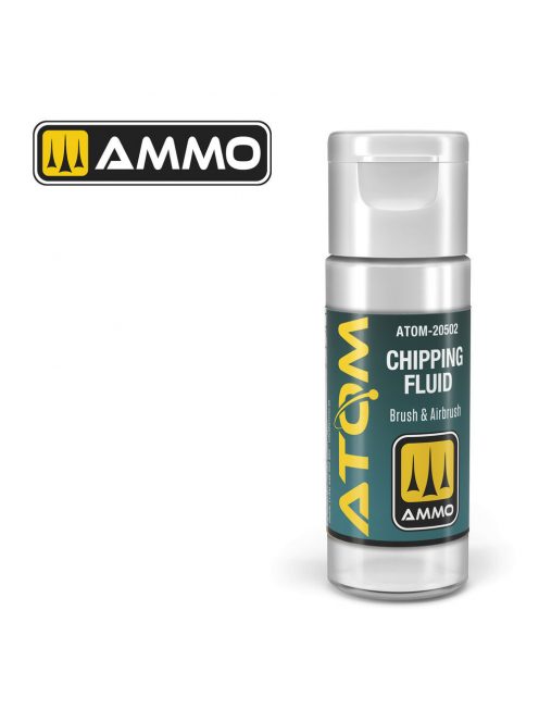 AMMO by MIG Jimenez - AMMO ATOM Chipping Effect (20ml) / ATOM Efectos de Desconchones (20ml) - Jar 20 mL