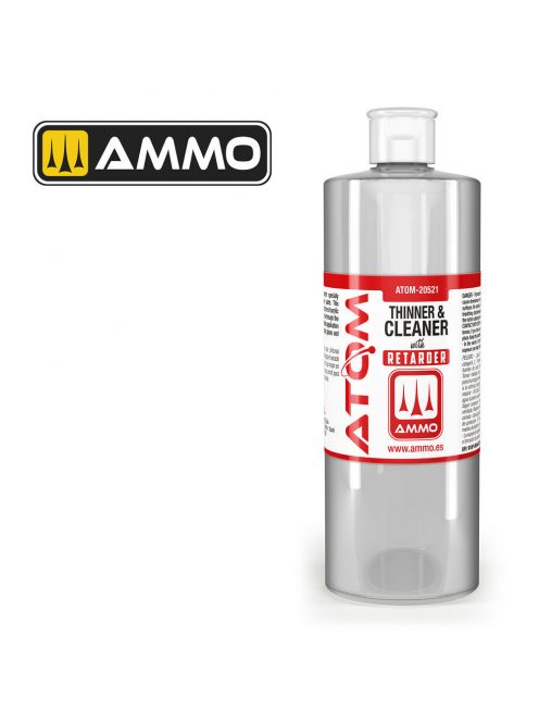 AMMO by MIG Jimenez - ATOM Thinner and Cleaner with Retarder 400 mL