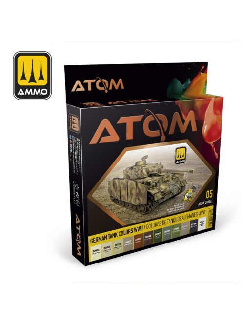 AMMO by MIG Jimenez - ATOM-German Tank Colors WWII