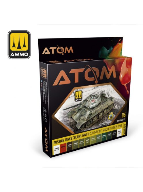 AMMO by MIG Jimenez - ATOM-Russian Tank Colors WWII