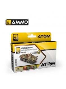 AMMO by MIG Jimenez - ATOM Late German Camouflage Set