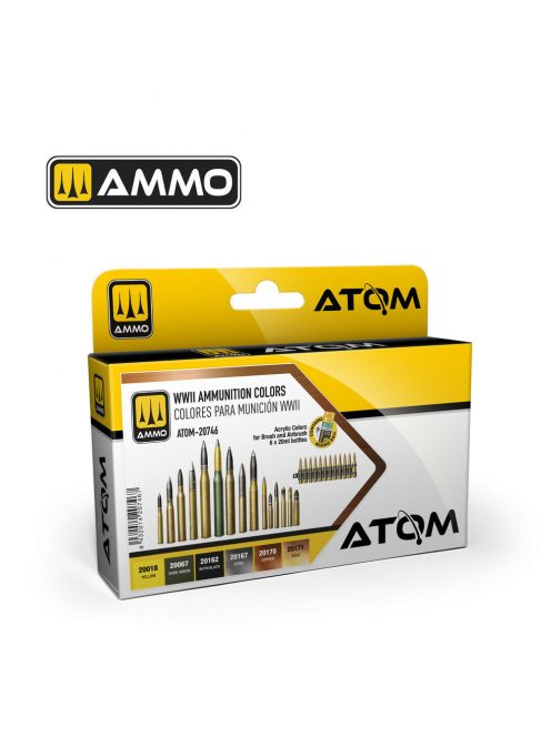 AMMO by MIG Jimenez - ATOM WWII Ammunition Colors