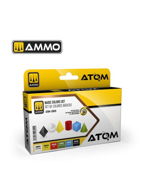 AMMO by MIG Jimenez - ATOM Basic Colors Set