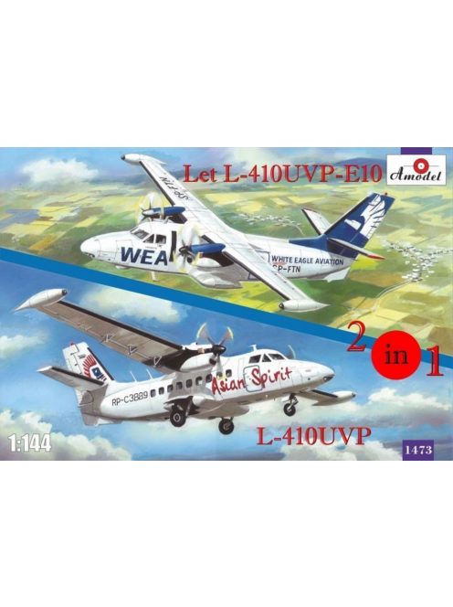 Amodel - Let L-410UVP-E10 & L-410UVP aircraft(2ki