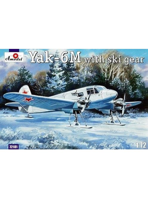 Amodel - Yakovlev Yak-6M with ski gear