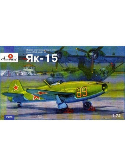 Amodel - Yakovlev Yak-15 Soviet jet fighter.Relea Limited quantity