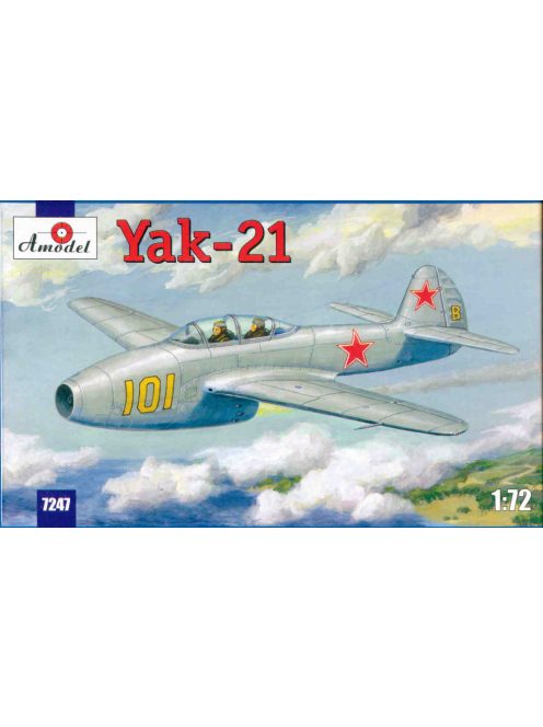 Yakovlev Yak-21 Soviet jet fighter