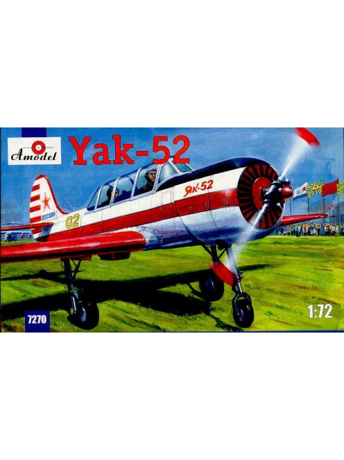 Amodel - Yakovlev Yak-52 Soviet two-seat sporting