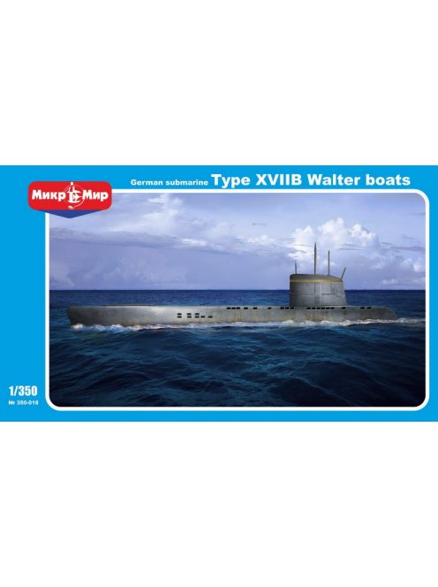 Micro Mir  Amp - German submarine U-boat type XVIIB Walte