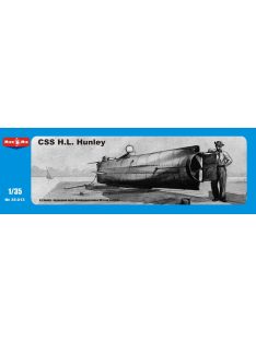 Micro Mir  Amp - CSS H.L.Hanley, Confederate submarine