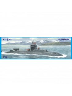 Micro Mir  AMP - SSN-683 Parche (late version) submarine