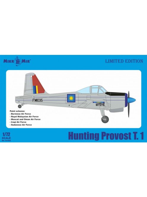 Micro Mir  AMP - Hunting Provost T.1 (Burmese Air Force, Royal Malaysian Air Force, Iraqi Air Force)