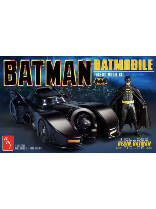 AMT - Batman 1989 Batmobile w/Resin Batman Figure