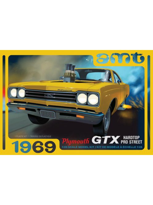 AMT - 1/25 1969 Plymouth GTX Hardtop Pro Street 2T