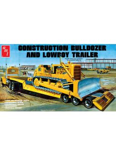 AMT - Lowboy Trailer & Bulldozer Combo