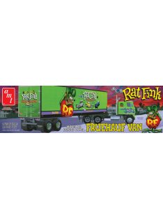 AMT - Fruehauf Beaded Van Trailer Hauler - Rat Fink