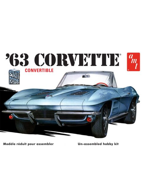 AMT - 1/25 1963 Chevy Corvette Convertible