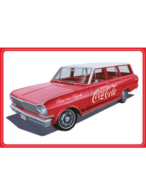 AMT - 1:25 1963 Chevy II Nova Wagon w/Crates