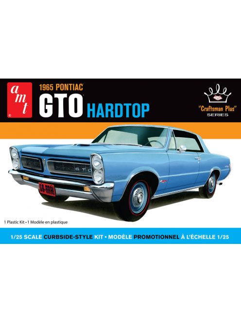 AMT - 1:25 1965 Pontiac GTO Hardtop Craftsman Plus