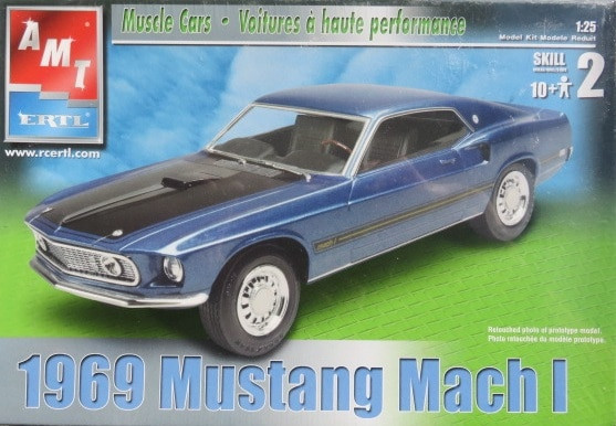 AMT - 1969 Mustang Mach 1 - Hobby Chest