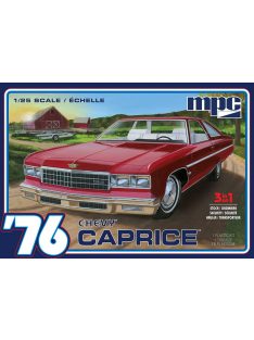 AMT - 1:25 1976 Chevy Caprice w/Trailer 2T