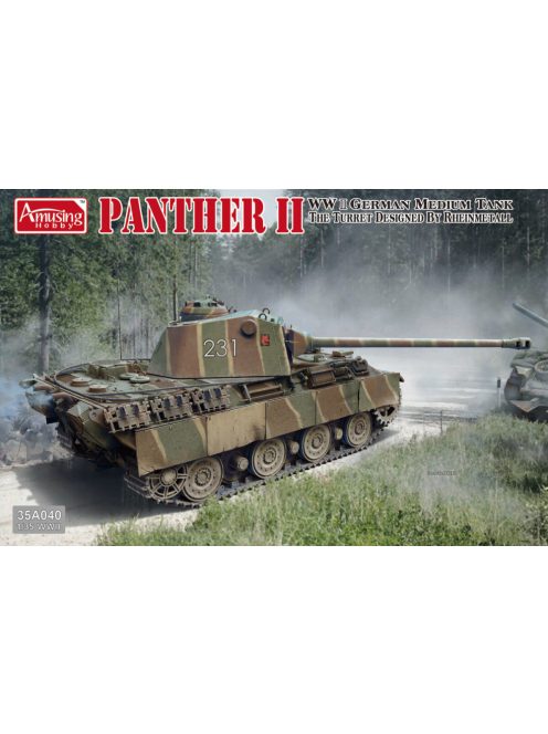 Amusing Hobby - Panther II Rheinmetall turret